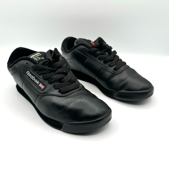 REEBOK ORTHOLITE BLACK SNEEKERS WOMAN SIZE  7 - Picture 12 of 14